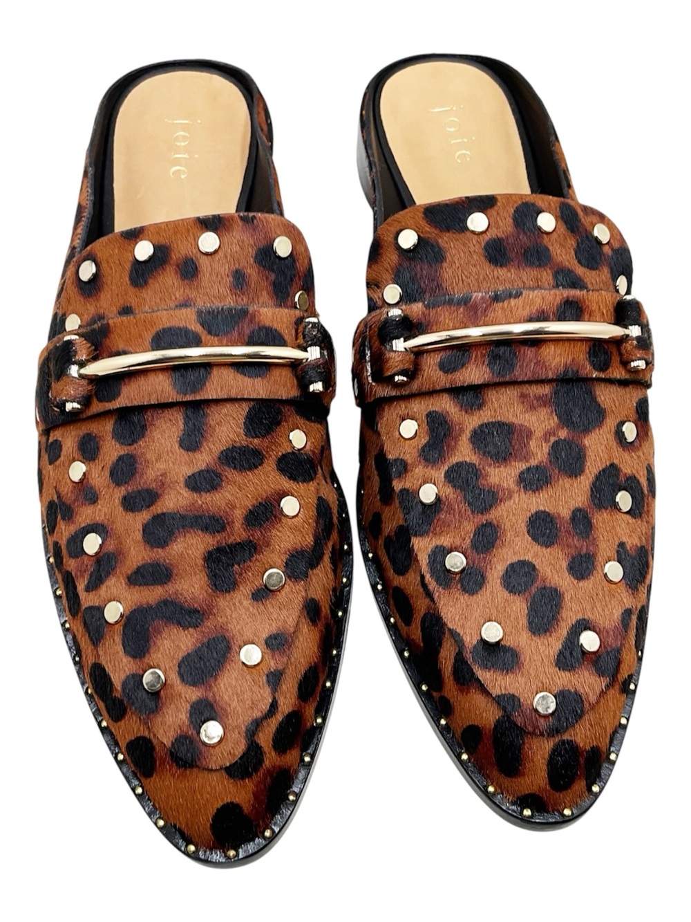 🆕{Joie} Taran Leopard Calf Hair Mules